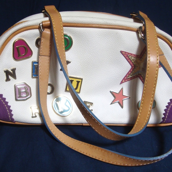 Dooney & Bourke Bags Dooney Bourke Leather Rainbow Alphabet Charm